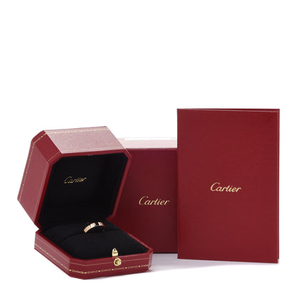 Cartier 18K Yellow Gold 3.5mm LOVE Wedding Band Ring 53 6.25 5 of 5