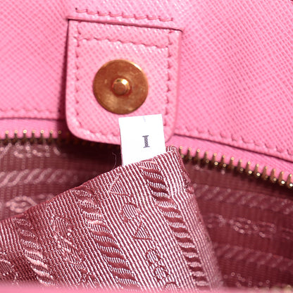 Prada Saffiano Lux Medium Tote Begonia 8 of 11