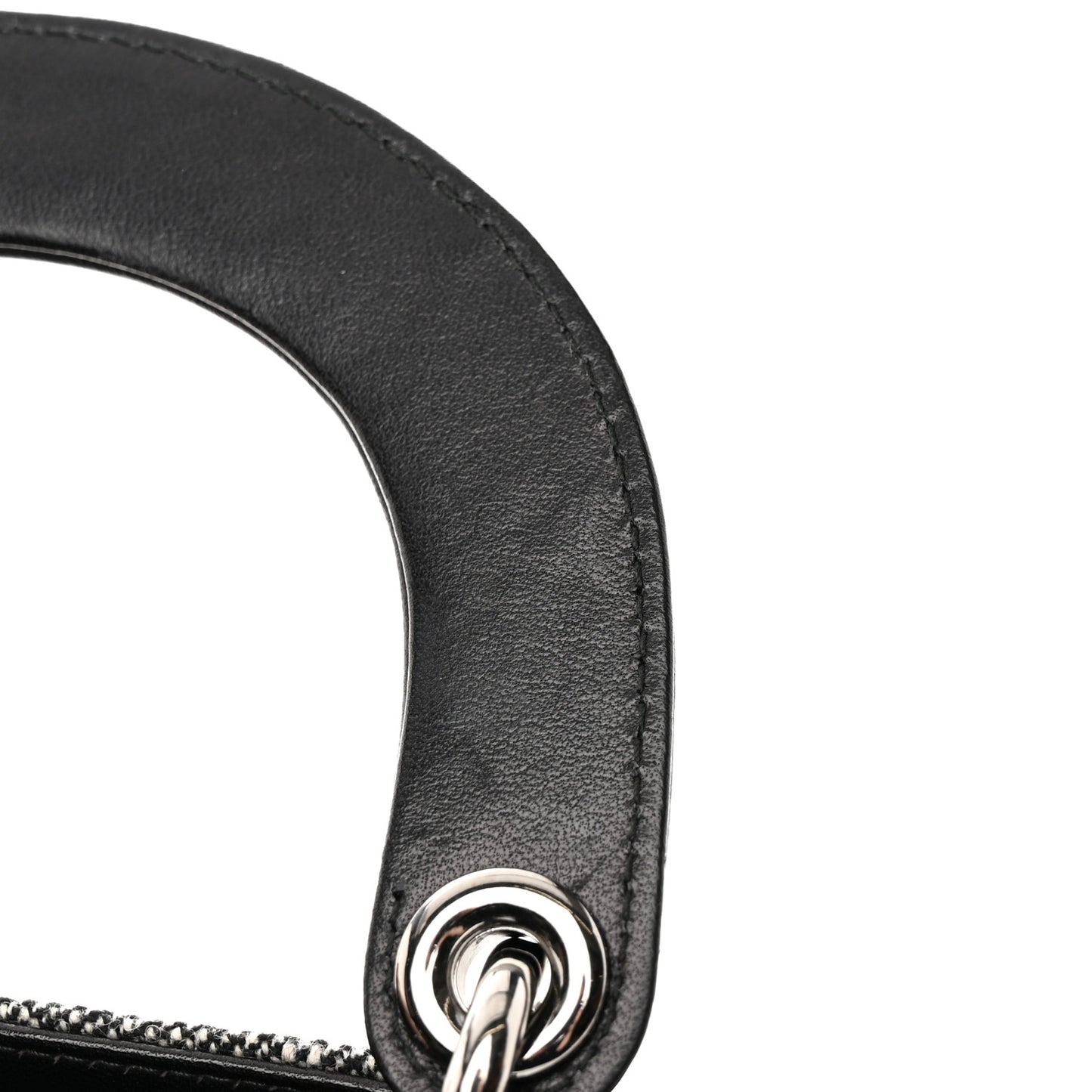 Tweed Mini Lady Dior Black