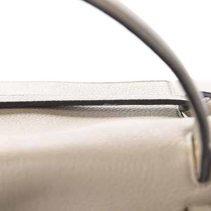 Celine Drummed Calfskin Mini Belt Bag Light Taupe 22 of 23