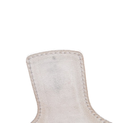 Jimmy Choo Patent Calfskin Tulita Clutch Off White 7 of 10