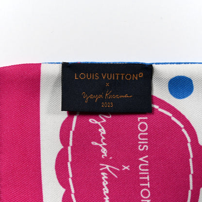 Louis Vuitton LV x YK Infinity Dots Bandeau Blue White 3 of 5