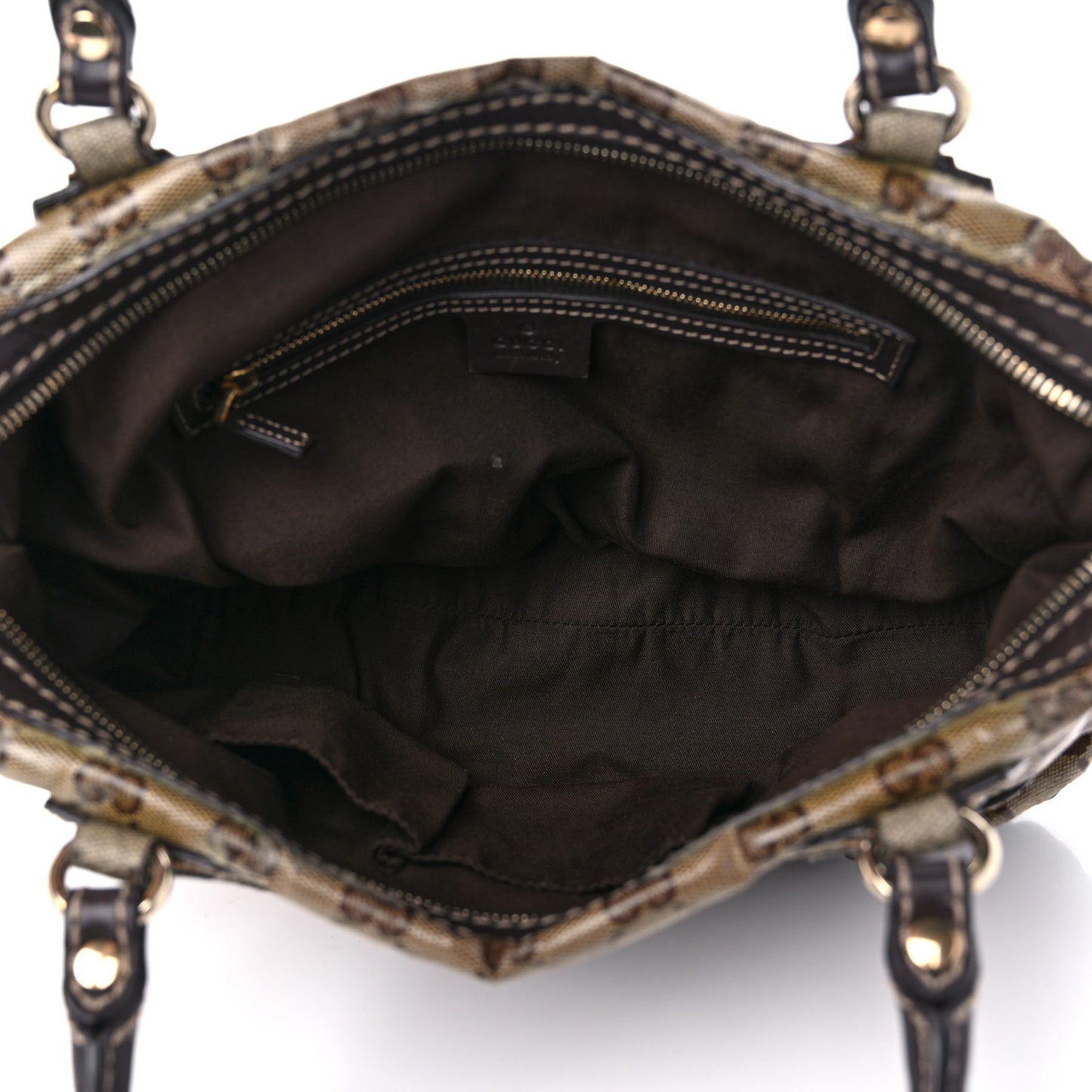 Crystal Monogram Medium Mix Dark Brown