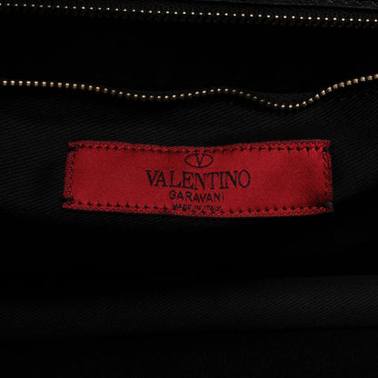 Valentino Garavani Nappa Small Aphrodite Bow Satchel Black 6 of 7