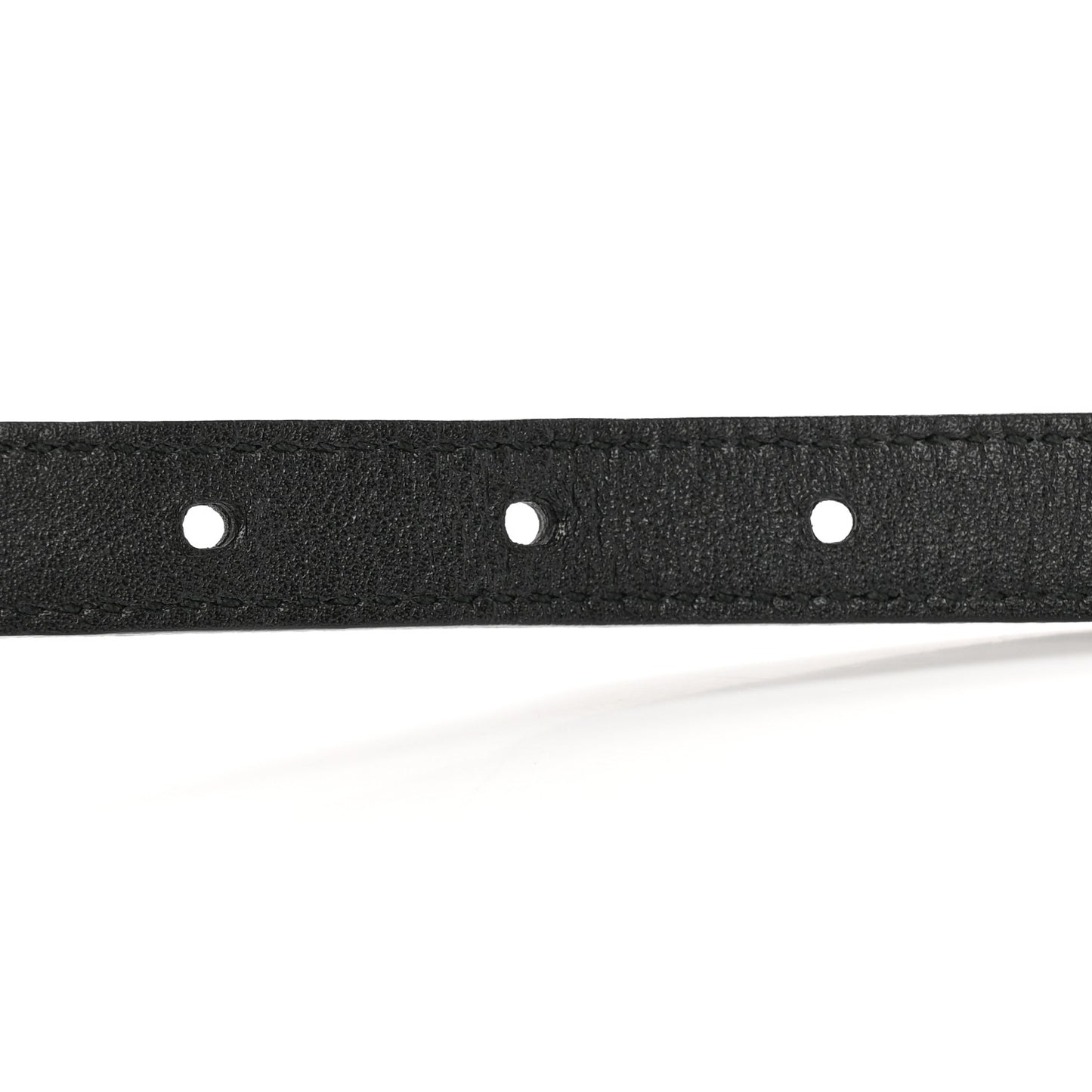 Moon Calfskin Studded Belt 75 30 Black