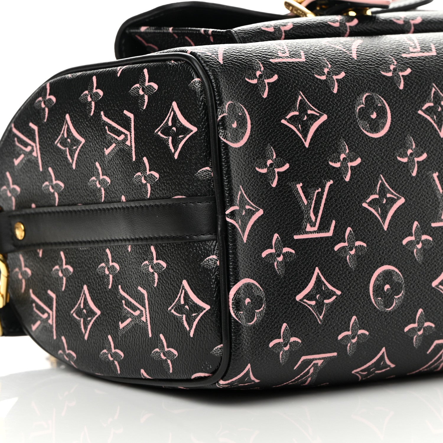 Louis Vuitton Monogram Fall for You Speedy Bandouliere 25 Black 8 of 9
