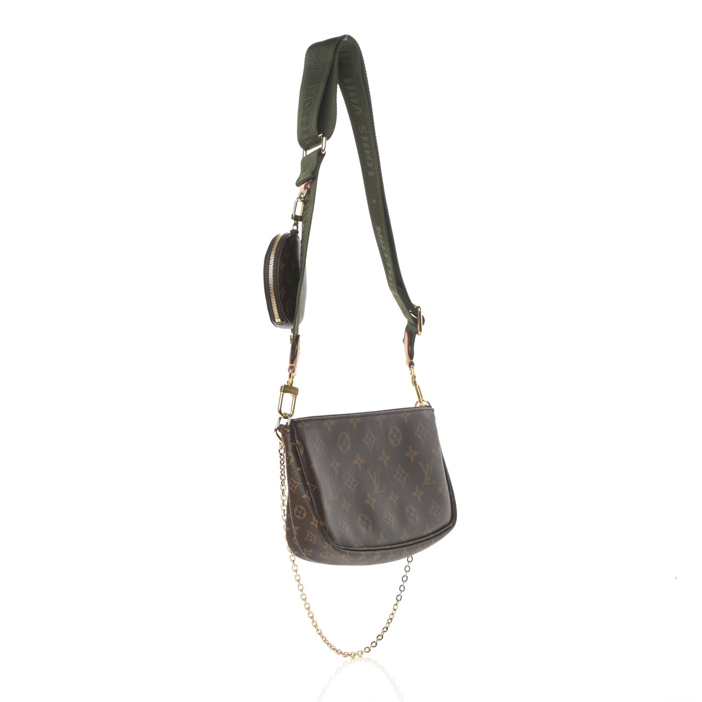 Monogram Multi Pochette Accessories Kaki