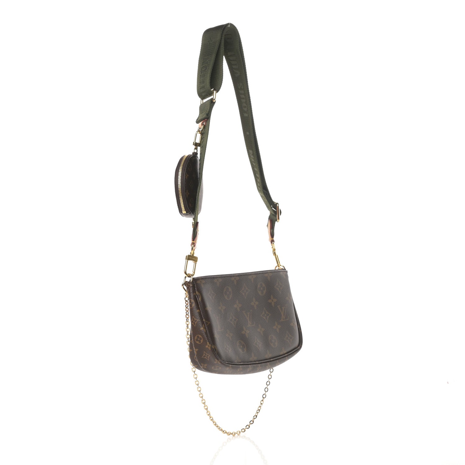 Louis Vuitton Monogram Multi Pochette Accessories Kaki 3 of 14