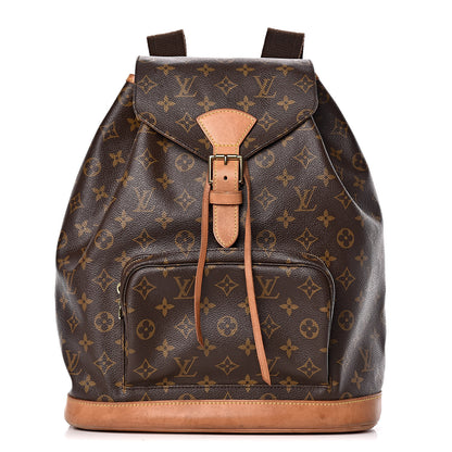 Louis Vuitton Monogram Montsouris GM Backpack 1 of 12