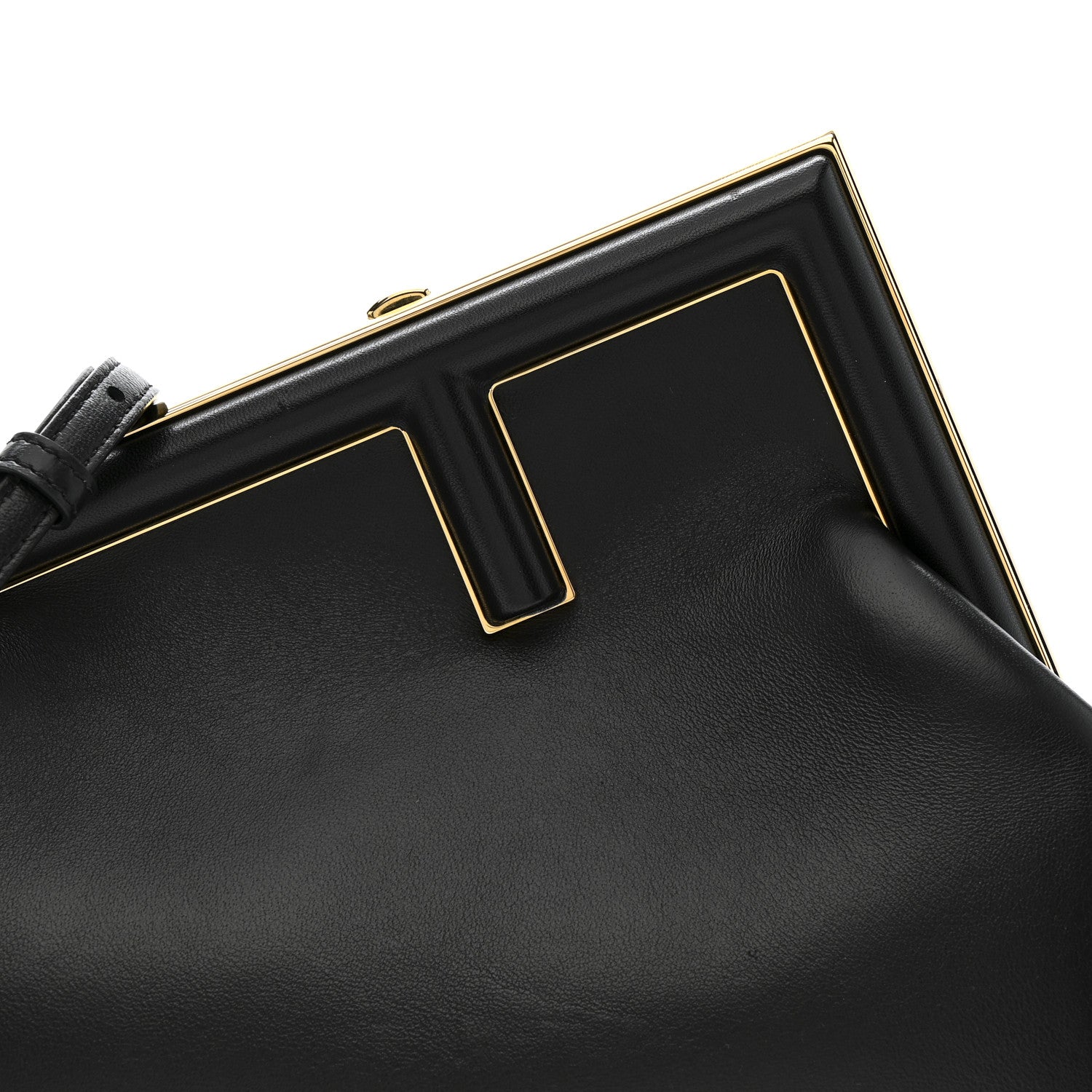 Fendi Shiny Nappa Small Fendi First Black 8 of 10