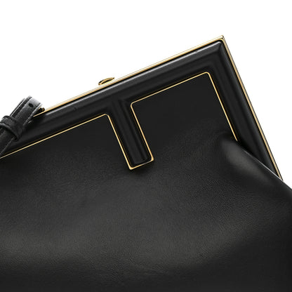 Fendi Shiny Nappa Small Fendi First Black 8 of 10