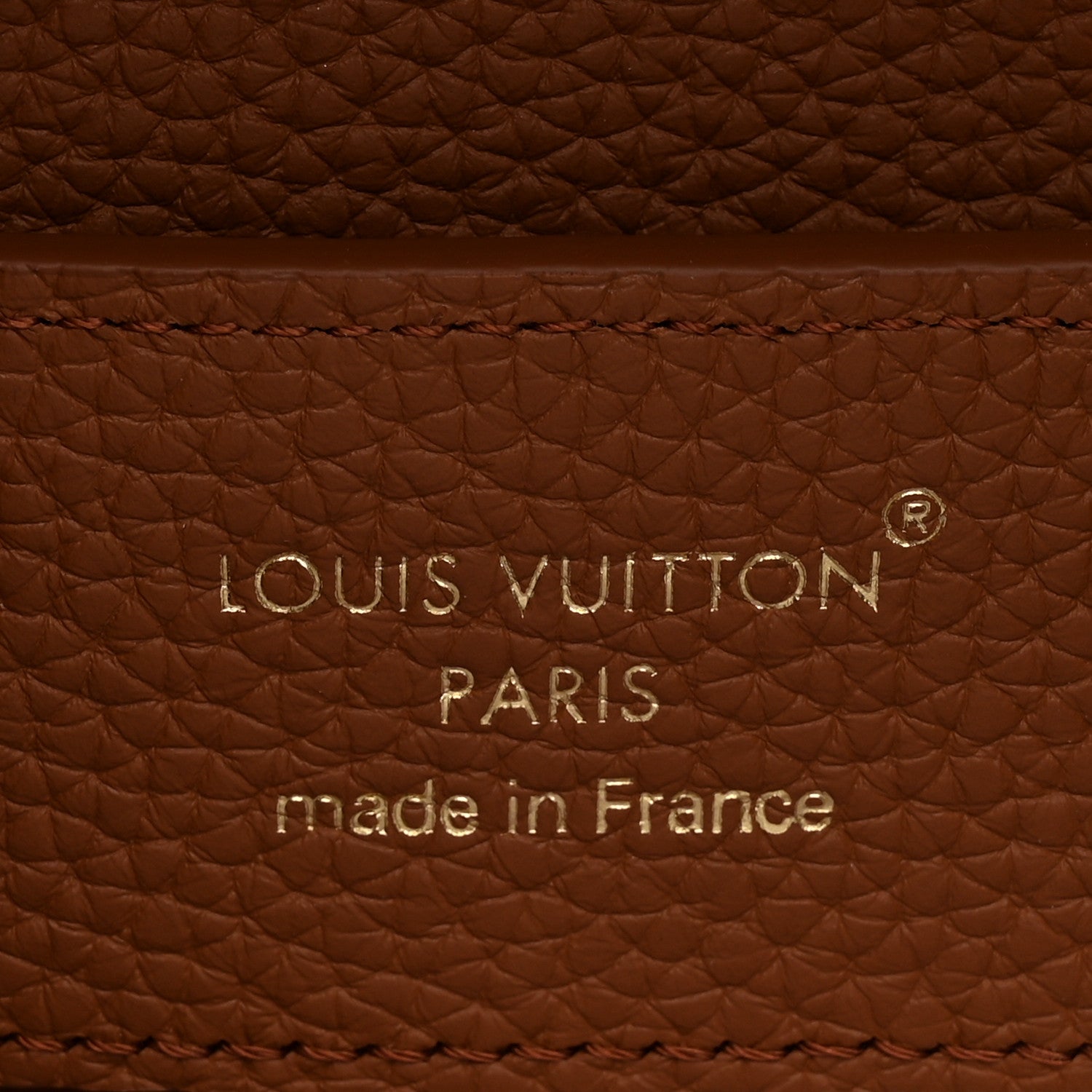 Louis Vuitton Taurillon Capucines BB Tan 7 of 11