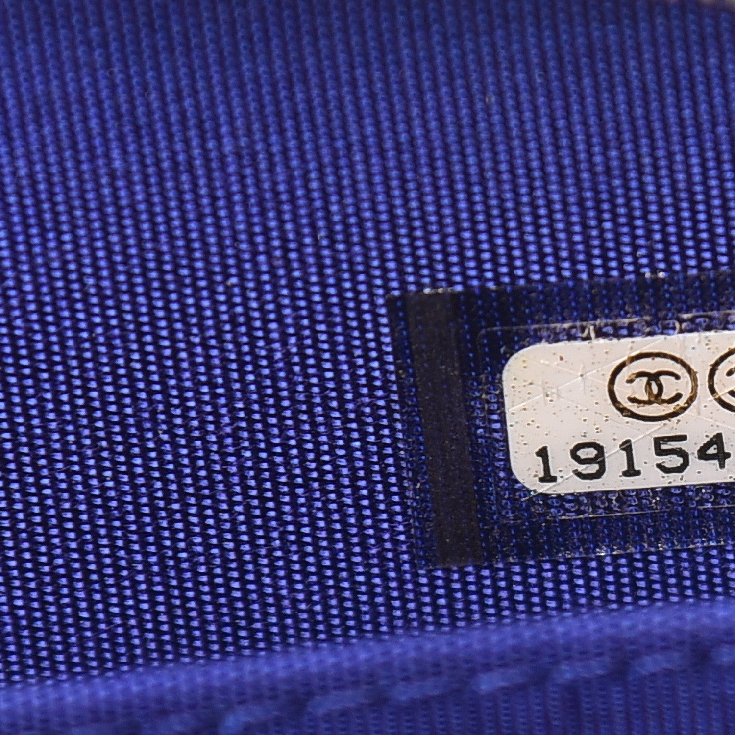 Chanel Calfskin Stitched Fancy CC Zip Coin Purse Blue 7 of 8