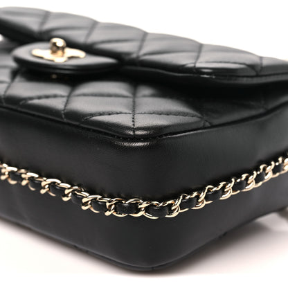 Chanel Lambskin Quilted Small My Precious Flap Black 8 of 8