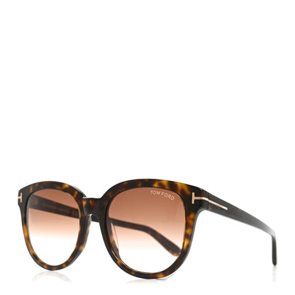 Tom Ford Acetate Olivia Sunglasses TF914 Tortoise 1 of 7