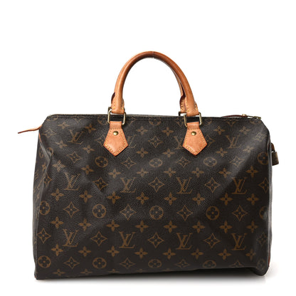 Louis Vuitton Monogram Speedy 35 1 of 9