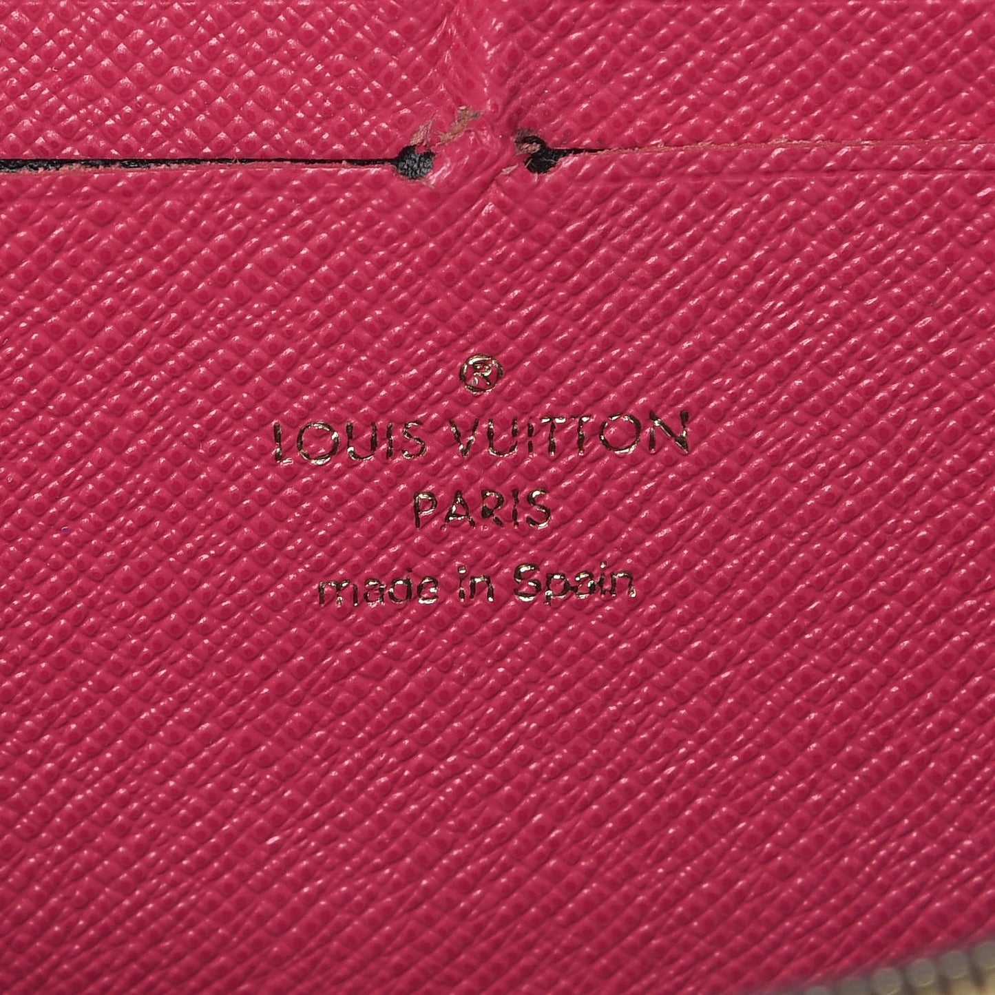 Monogram Clemence Wallet Hot Pink