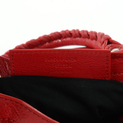 Balenciaga Agneau Giant 12 Silver Hardware Mini City Rouge Cardinal 11 of 11