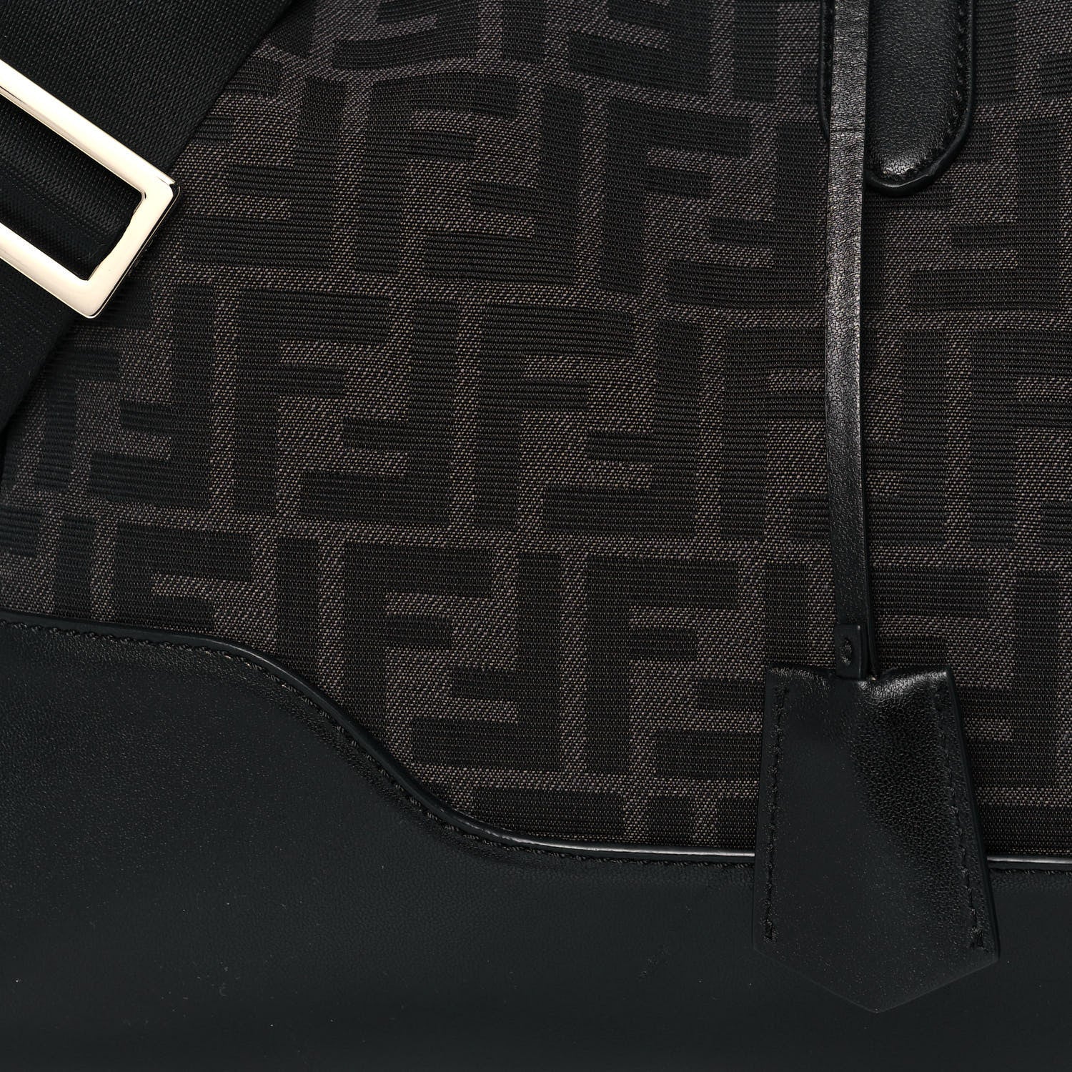 Fendi Fabric Jacquard FF 1974 Medium Duffle Bag Multicolor 8 of 15