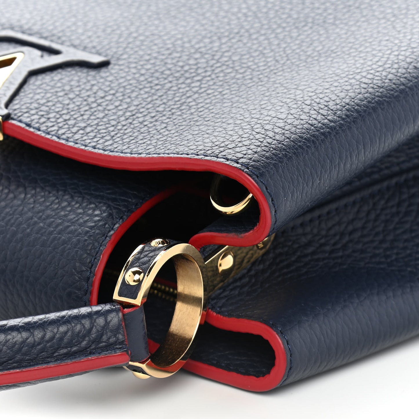 Taurillon Capucines BB Marine Rouge