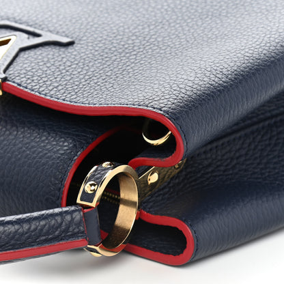 Louis Vuitton Taurillon Capucines BB Marine Rouge 11 of 12