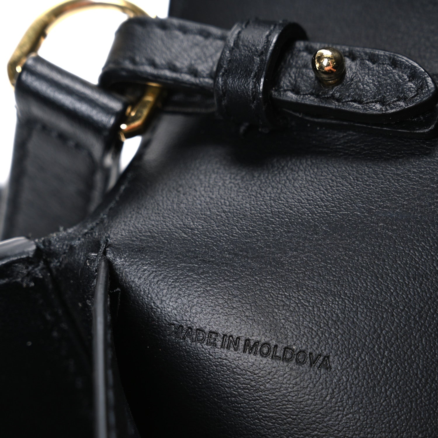 Burberry Calfskin Vintage Check New Hampshire Bag Black 1835187