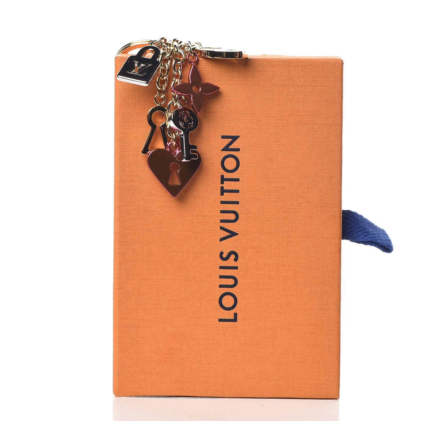 Love Lock Heart Key Chain Holder Bag Charm