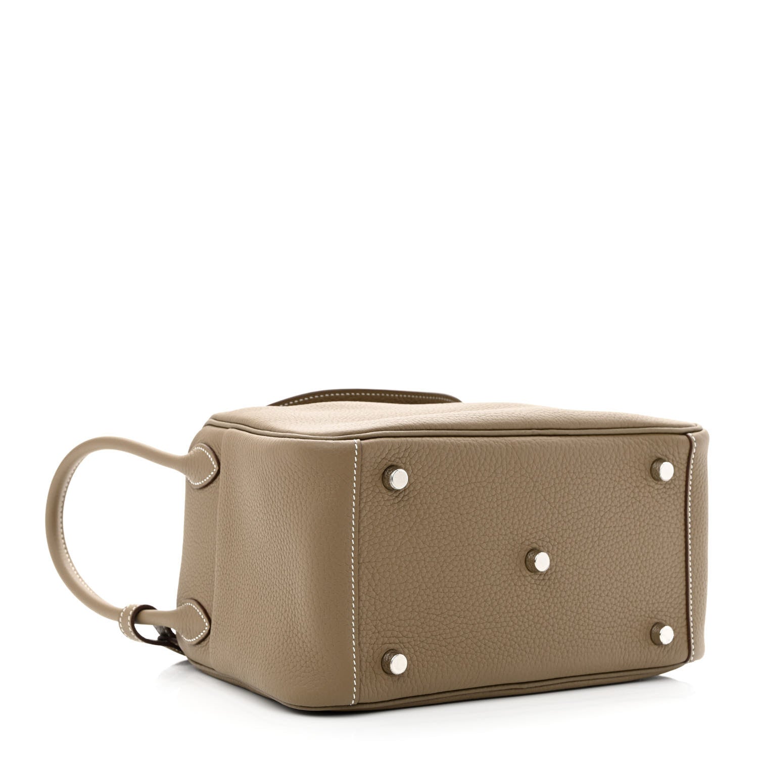 Hermes Taurillon Clemence Lindy 26 Etoupe 4 of 11