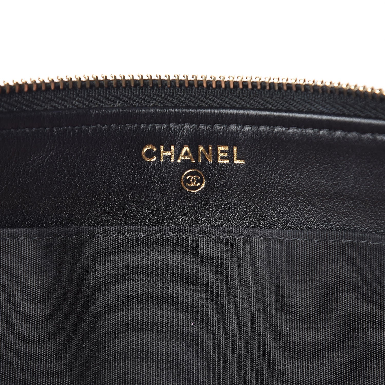 Chanel Caviar Quilted Small Zipped Boy Pouch Black 7 of 11