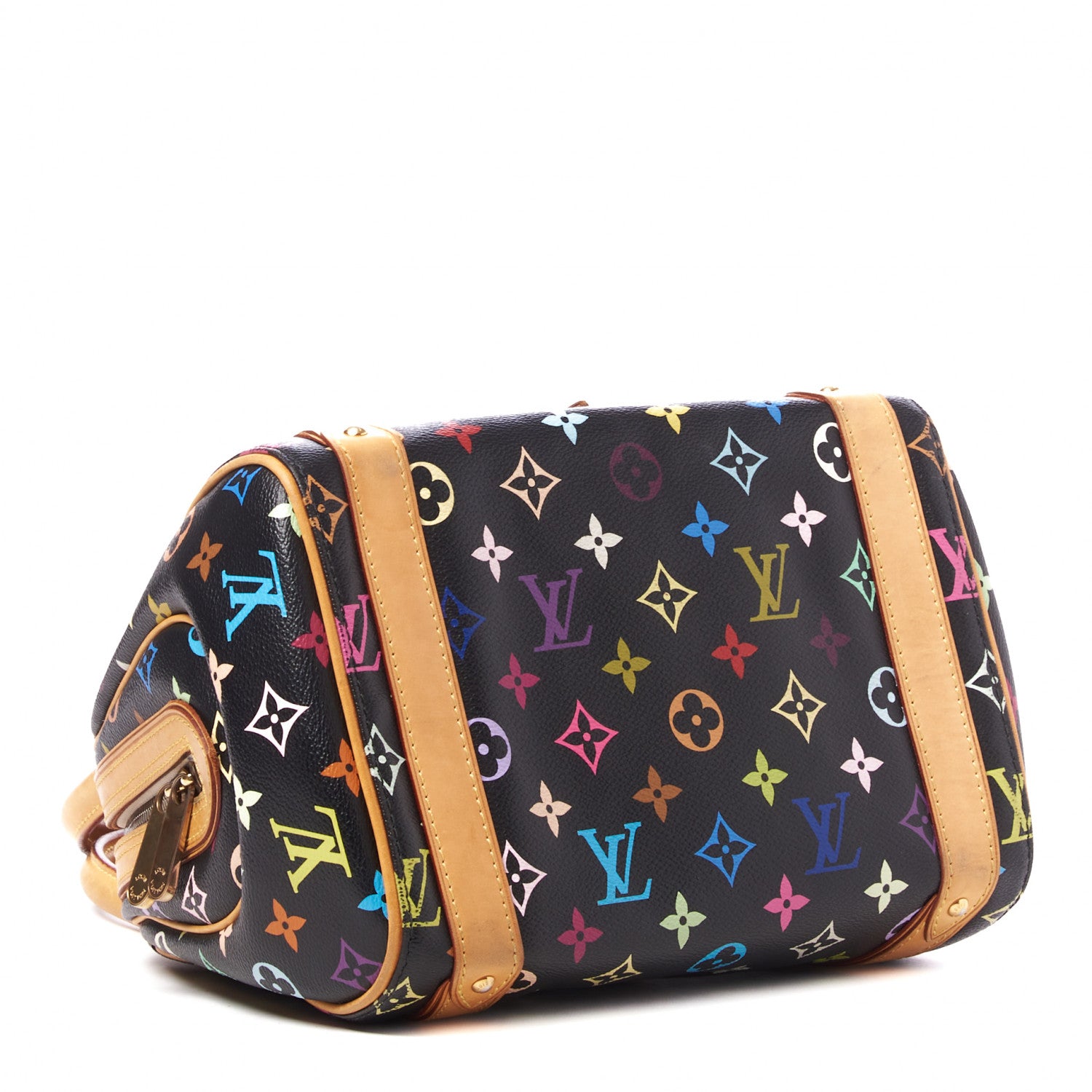Louis Vuitton Monogram Multicolor Priscilla Black 3 of 8