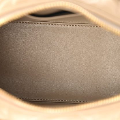 Christian Dior Calfskin Macrocannage Groove 20 Bag Biscuit 5 of 10