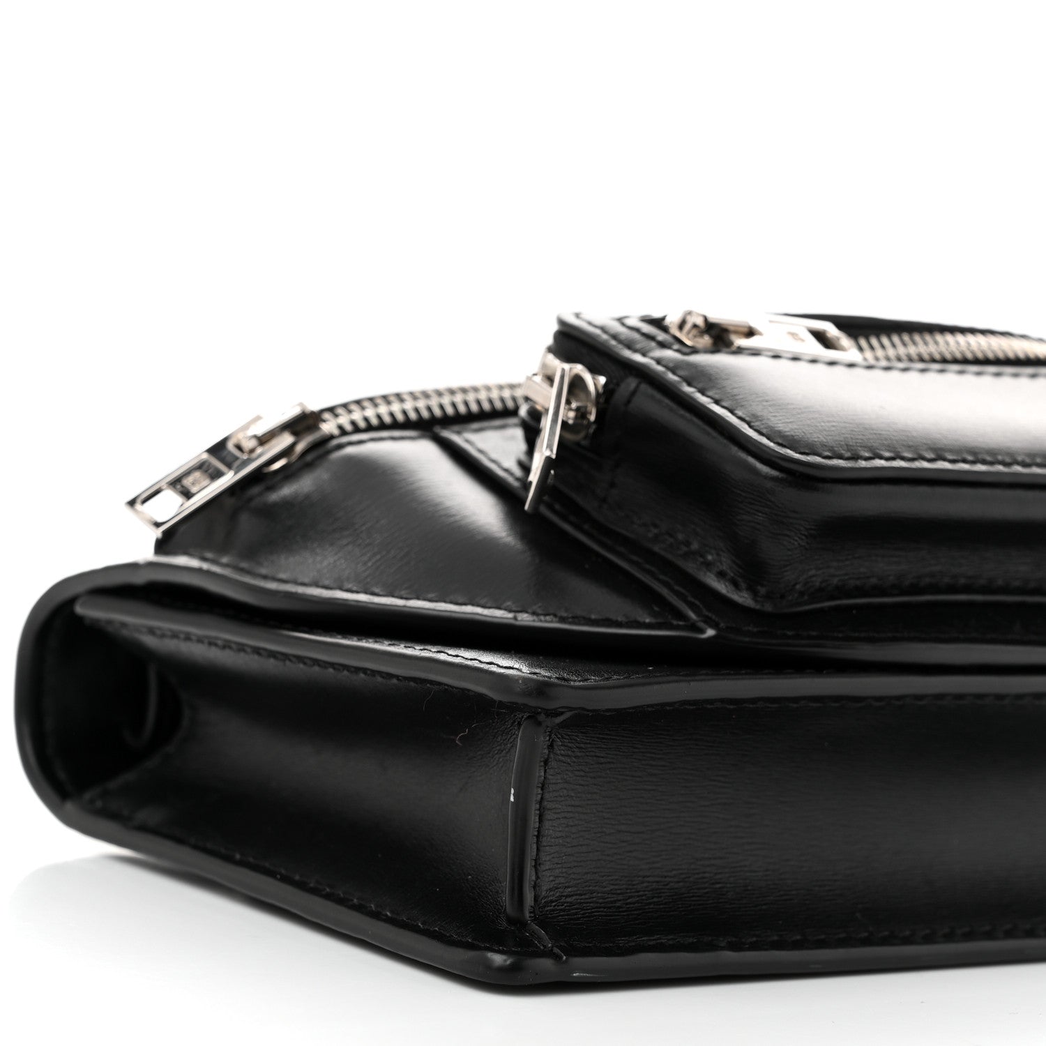 Alexander Wang Textured Calfskin Attica Crossbody Black 8 of 9