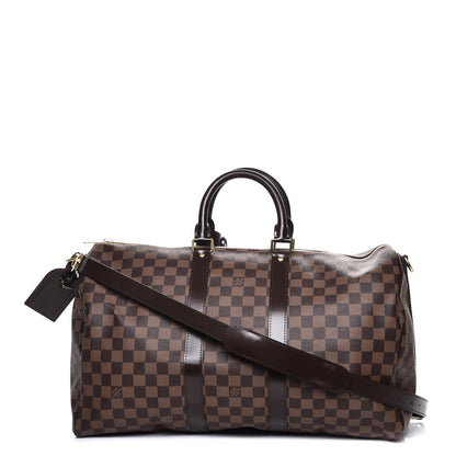 Louis Vuitton Damier Ebene Keepall Bandouliere 45 1 of 8