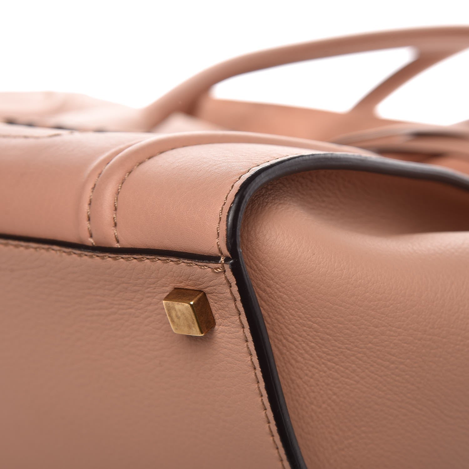 Celine Supple Calfskin Medium Phantom Luggage Flesh 9 of 13