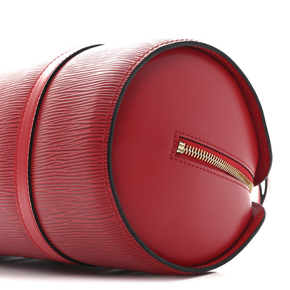 Louis Vuitton Epi Soufflot Castillan Red 9 of 10