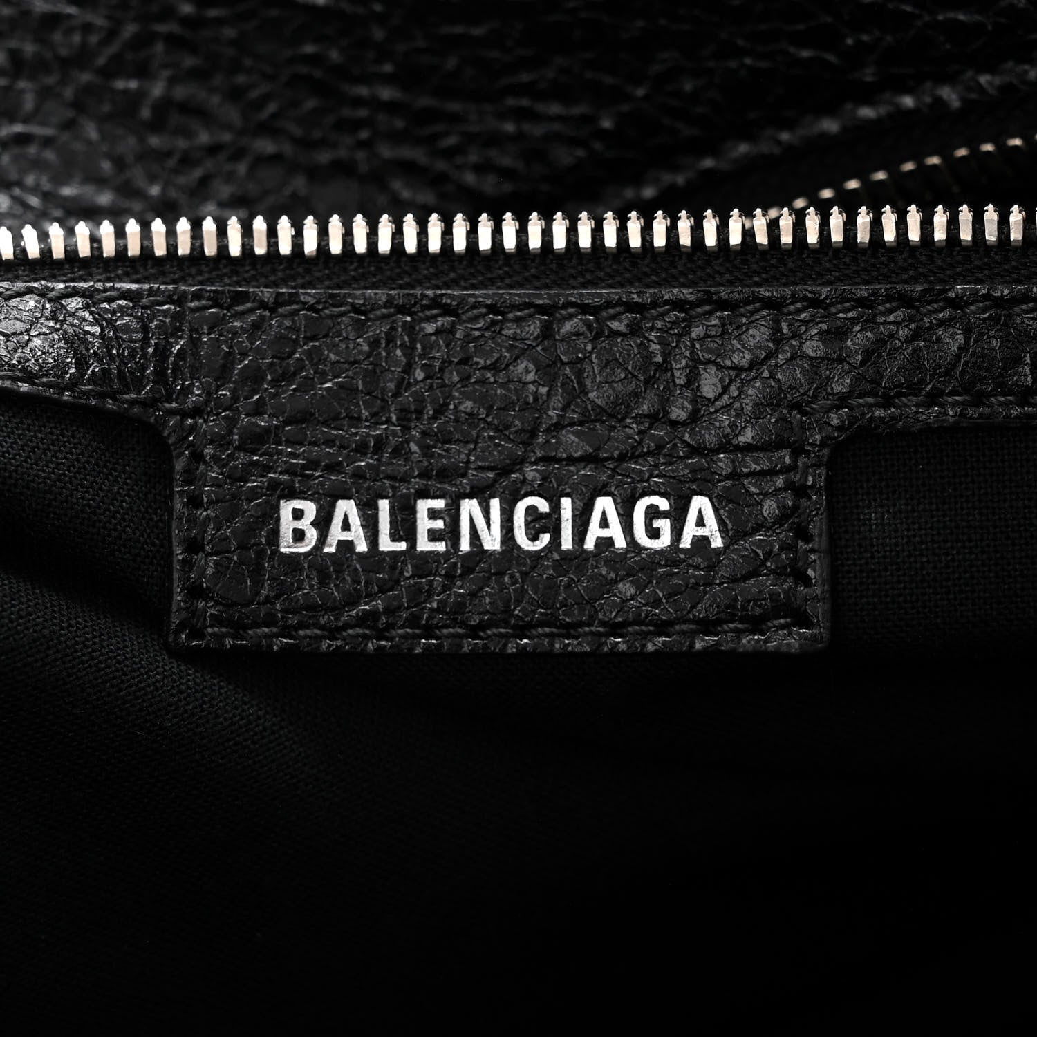 Balenciaga Agneau Arena Small Neo Cagole City Handbag Black 6 of 12