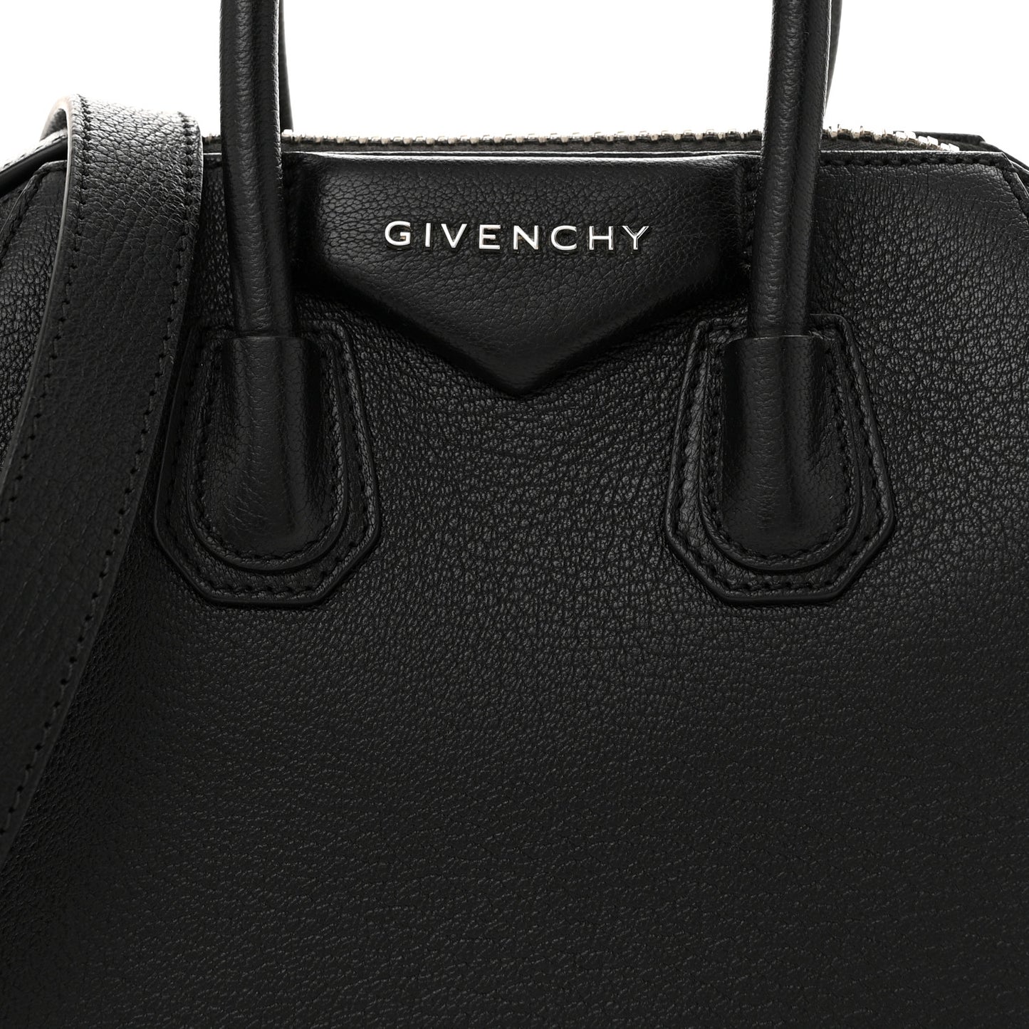 Sugar Goatskin Mini Antigona Black