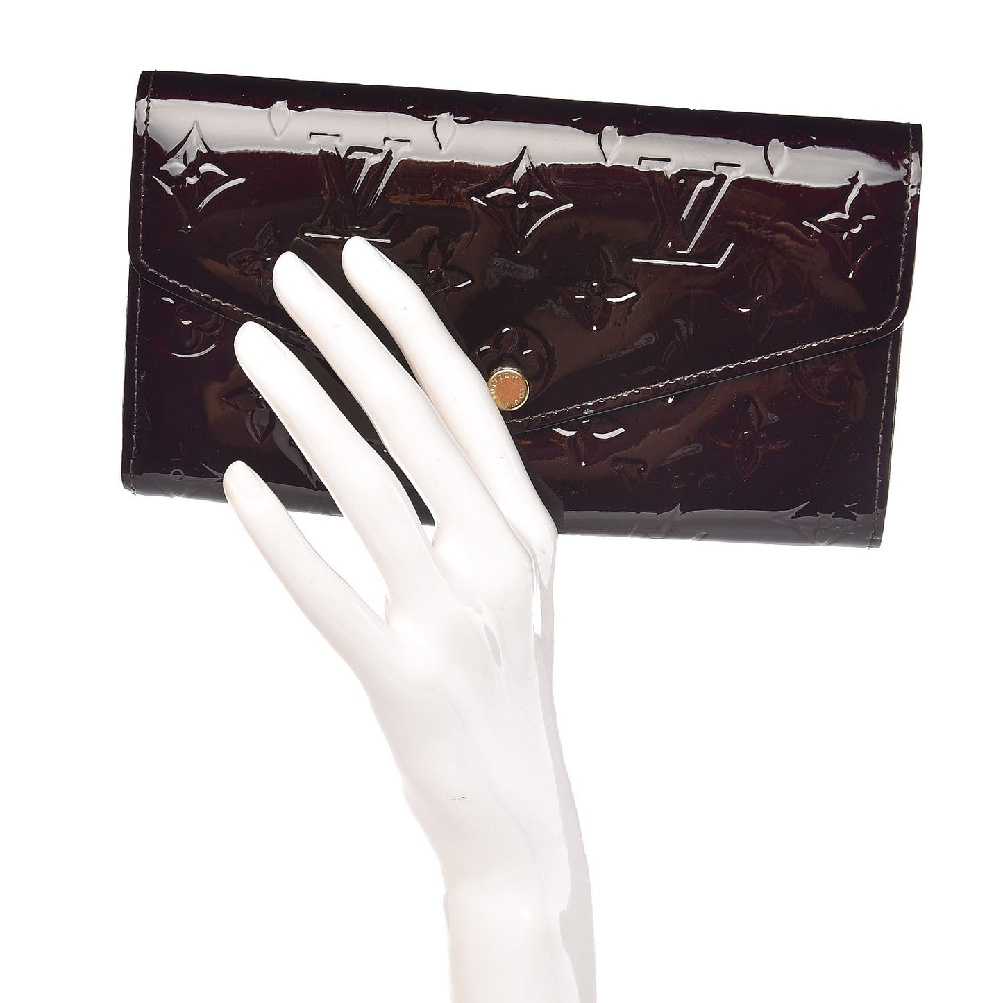 Vernis Sarah Wallet NM Amarante