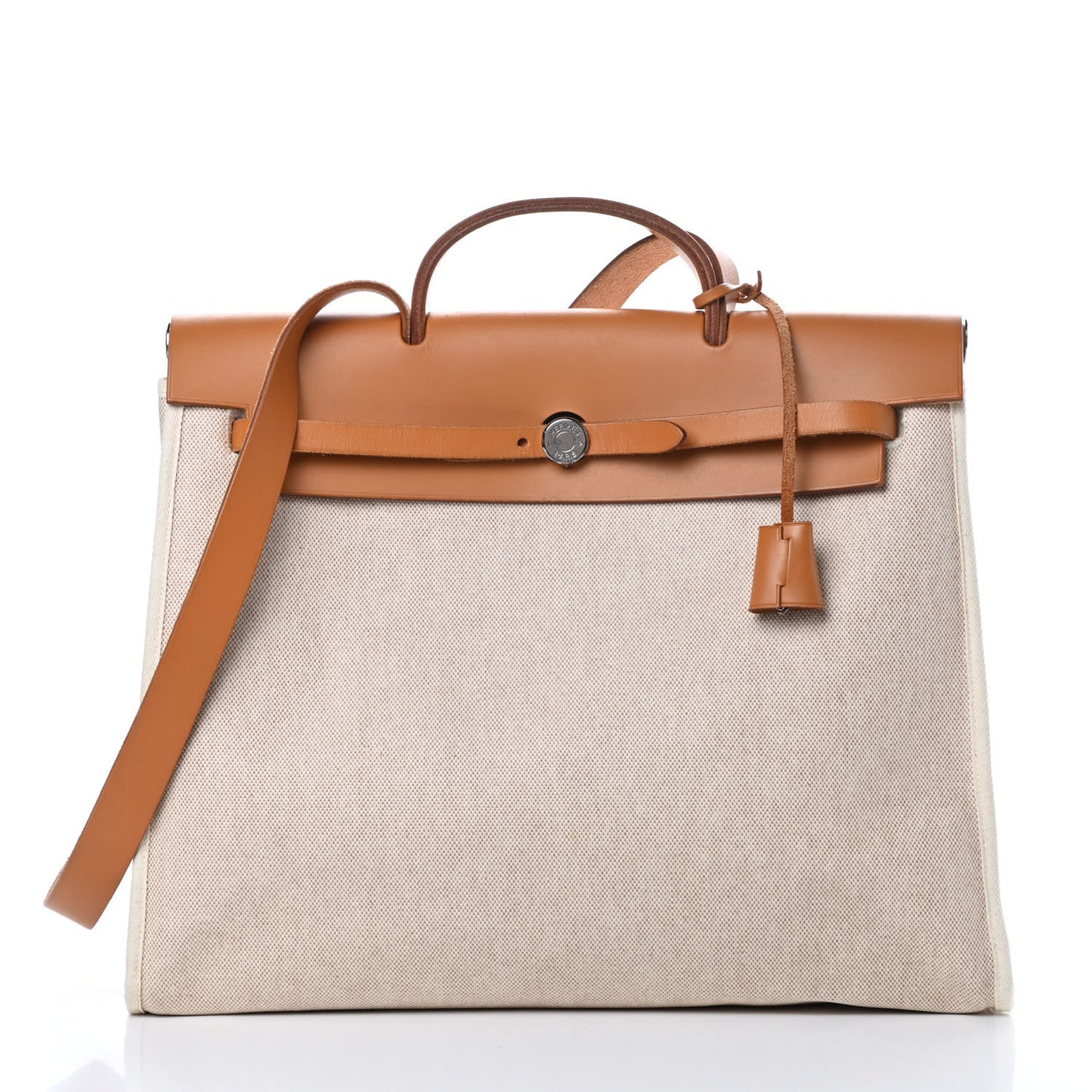 Toile Vache Calfskin Herbag 39 MM Natural