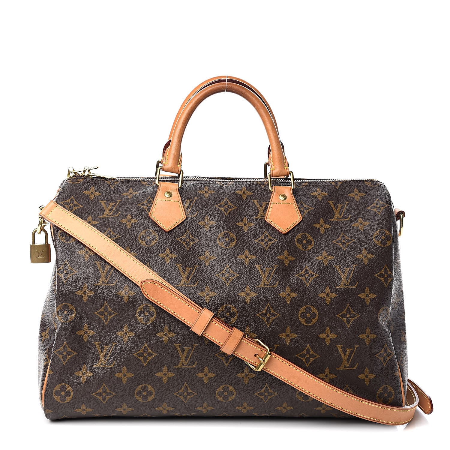 Louis Vuitton Monogram Speedy Bandouliere 35 1 of 14