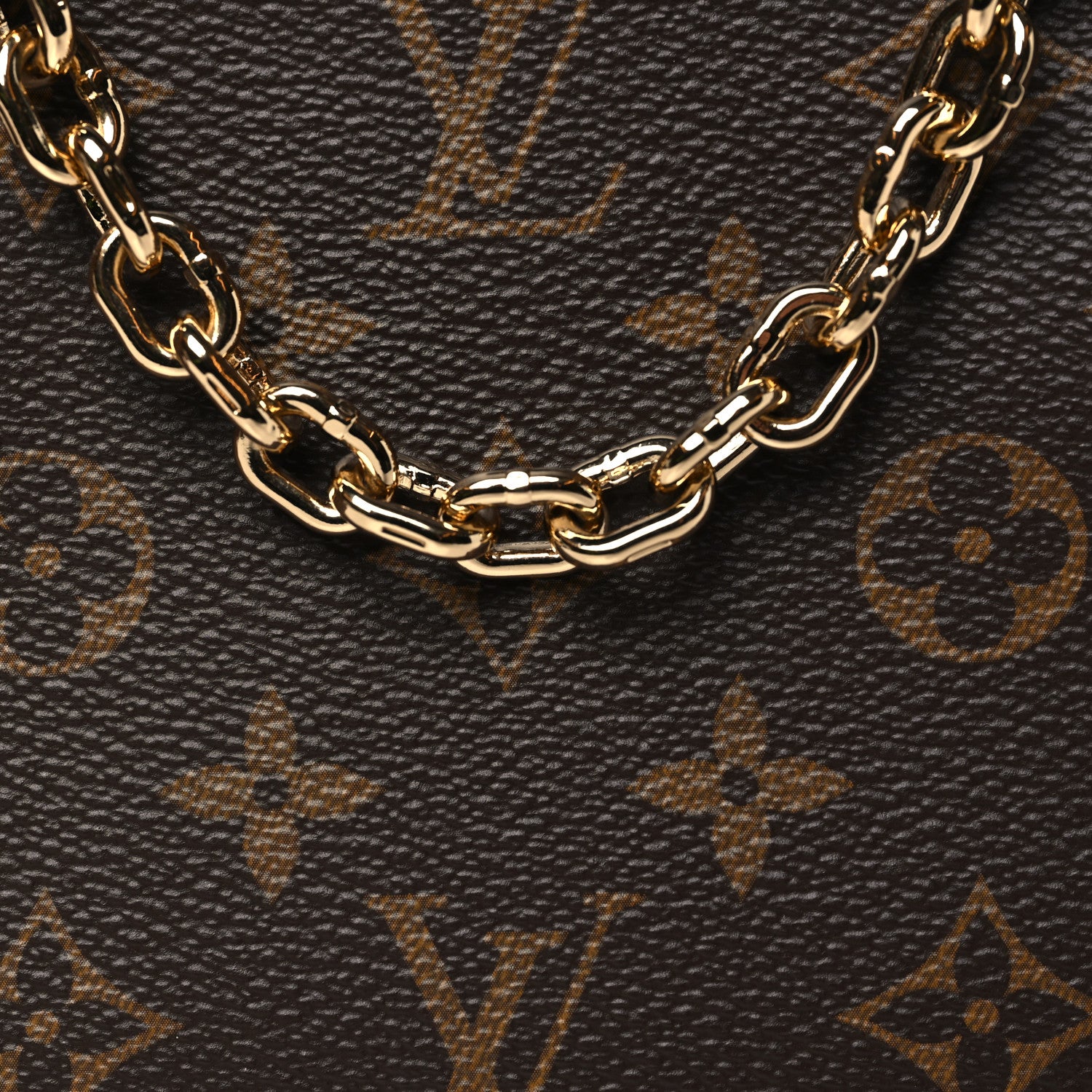 Louis Vuitton Monogram Chain Pochette Accessories 7 of 10