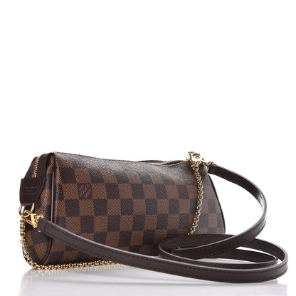 Louis Vuitton Damier Ebene Eva Clutch 4 of 8