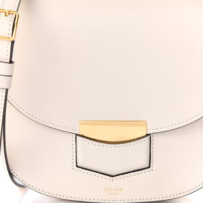 Celine Smooth Calfskin Small Trotteur White 9 of 11