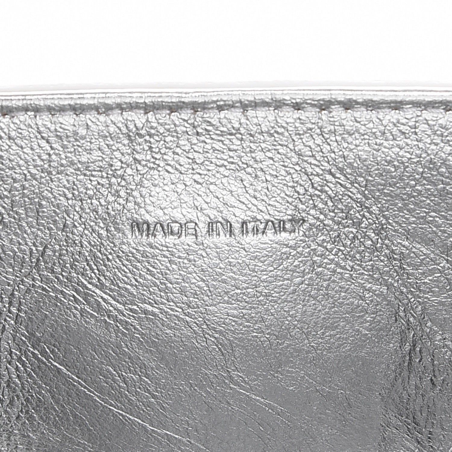Christian Dior Metallic Calfskin Medium Diorever Flap Silver 8 of 12