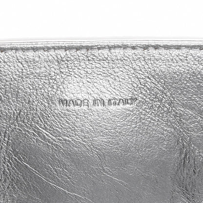 Christian Dior Metallic Calfskin Medium Diorever Flap Silver 8 of 12