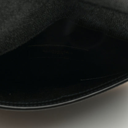 Saint Laurent Grain De Poudre Uptown Baby Pouch Black 5 of 6