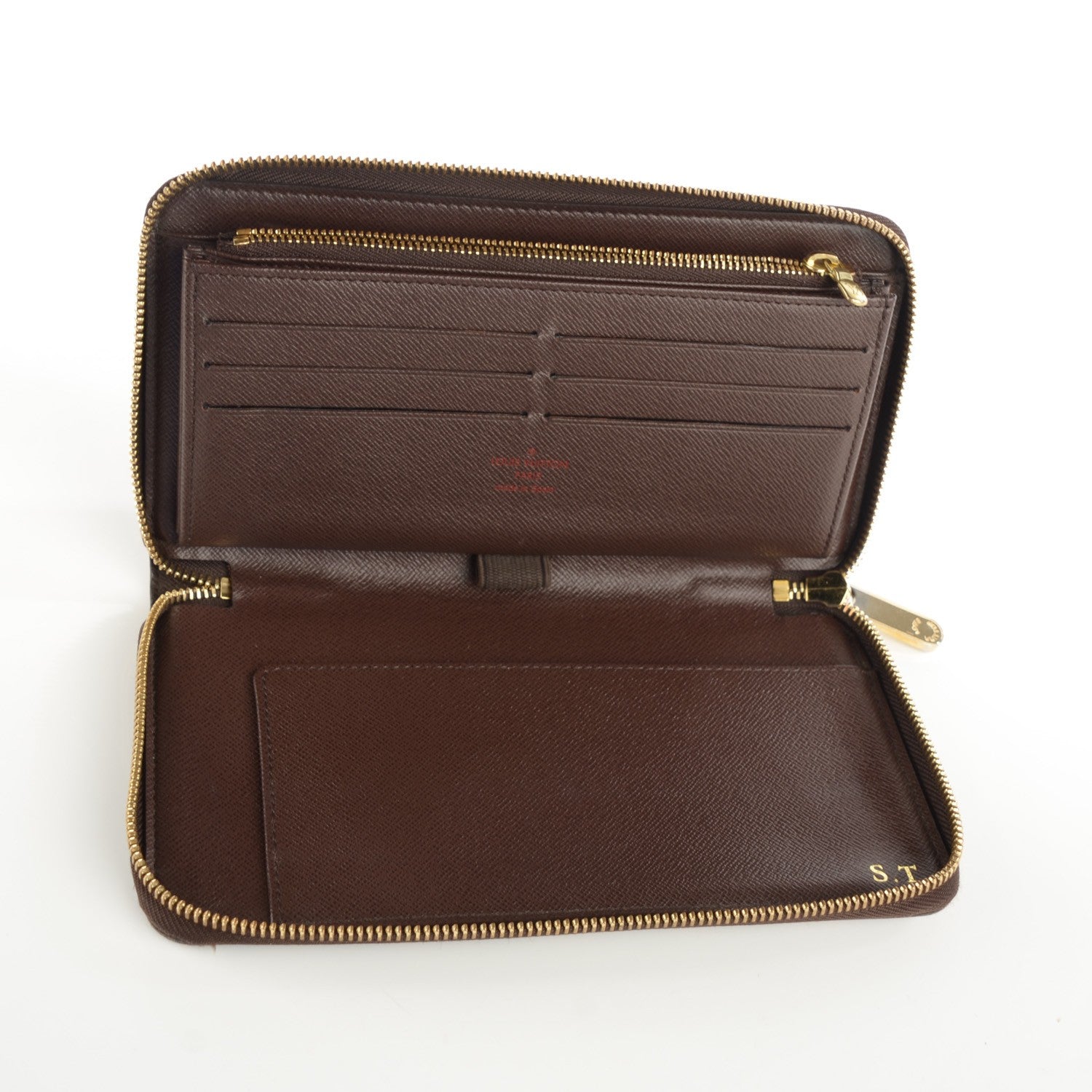 Louis Vuitton Damier Ebene Zippy Organizer Wallet 5 of 7