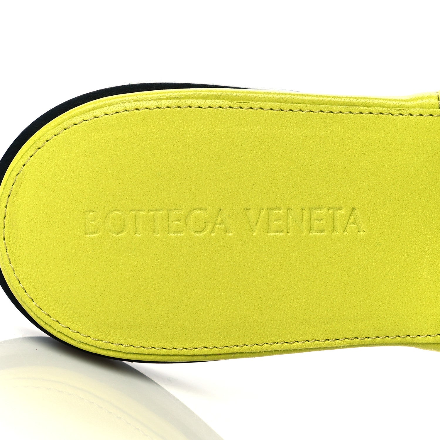 Bottega Veneta Nappa Maxi Intrecciato Lido Flat Sandals 37 Kiwi 8 of 8