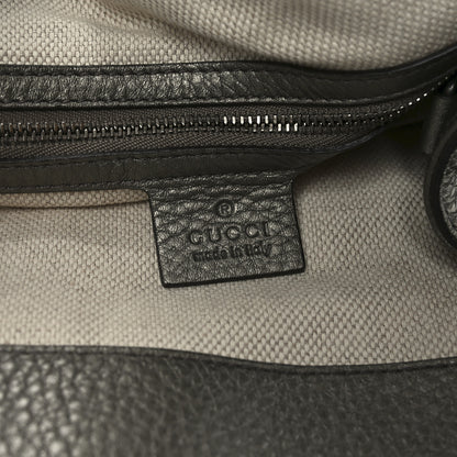 Gucci Metallic Cellarius Calfskin Medium Soho Shoulder Bag Sasso 6 of 10