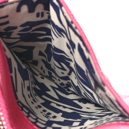 Chanel Caviar Quilted CC Zip Card Holder Pink 7 of 9
